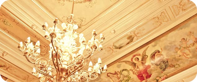 Sala balowa Resursy Żyrardowskiej — widok ogólny